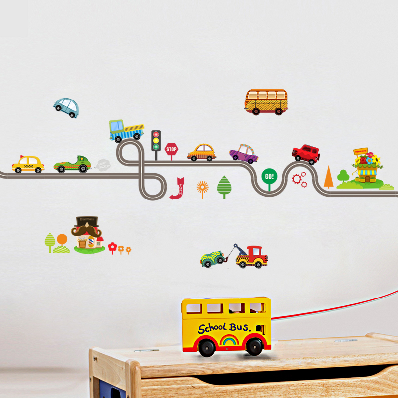 Wall Stickers for Kids Cars Design